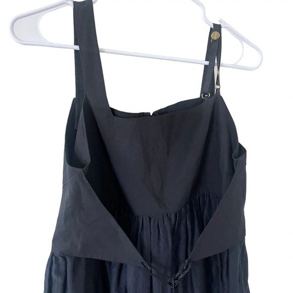 Proenza Schouler Black Cotton Silk Mini Dress - Picture 3 of 10